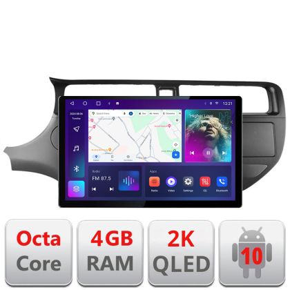 Navigatie dedicata Kia Rio 2011-2013 N-204 Edonav ecran 13" 2K 4+32 Android Waze USB Navigatie 4G 360 Toslink Youtube Radio V1