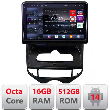 Navigatie Hyundai IX20 2010-2019 Android radio gps internet 8 core QLED 2K 12+256GB 360 Edotec