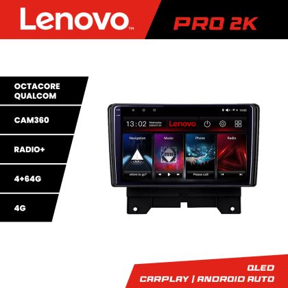 Navigatie Range Rover Sport 2010-2013 Lenovo Qled 2K Octa Core 4+64 360 DSP carplay android auto radio gps internet kit-sport10+PRO-2K-9-4+64