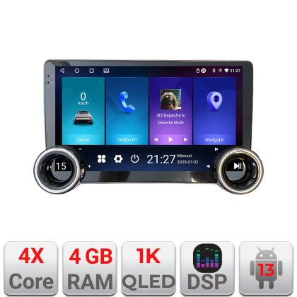 Navigatie Kia Ceed 2007-2009 Edotec  4+64 10.5 inch Incell 1K android Wifi 5Ghz gps internet  KIT-Ceed07