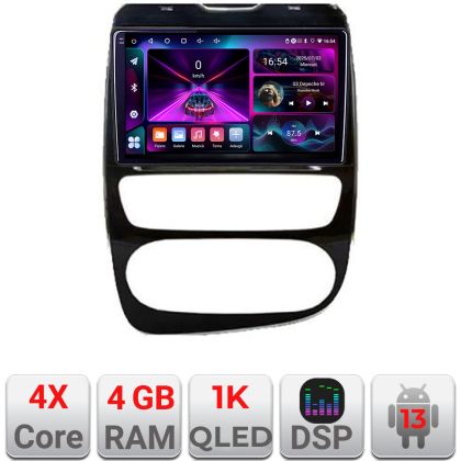 Navigatie Renault Clio 4  A-468  4+64 InCell Display 1K Android Waze USB Navigatie Internet Youtube Radio