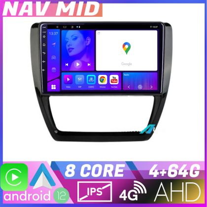 Navigatie VW Jetta 2011 2018 KIT JETTKIT 15 EDOTEC-LITE Android Ecran 720P Octa Core 4 64 Carplay