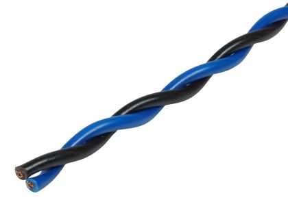 Cablu difuzor răsucit Audio System Z-TSC 0.75 BK-BL-100