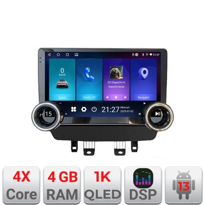 Navigatie Mazda CX-3 Mazda 2 2014-2020 Edotec  4+64 10.5 inch Incell 1K android Wifi 5Ghz gps internet  Kit-cx3