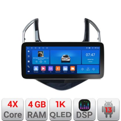 Navigatie Chevrolet Cruze 2013-K-1267 Edotec 4+64 12.3 inch Incell 1K android Wifi 5Ghz gps internet