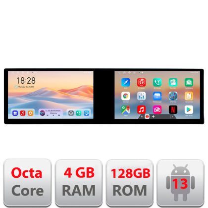 Navigatie Ford Focus C-max S-max Galaxy Mondeo unitati ovale Edotec Incell 1K 10.5 inch  8 core 4+128 carplay android auto radio internet kit-ford-oval+EDT-E211-RK