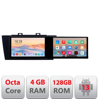 Navigatie Subaru Outback 2014-2019 sau Subaru XV 2017-2018 Kit-OUTBACK5 Edotec 2 ecrane  8 core 4+128 21.6 inch Incell android Wifi 5Ghz gps internet