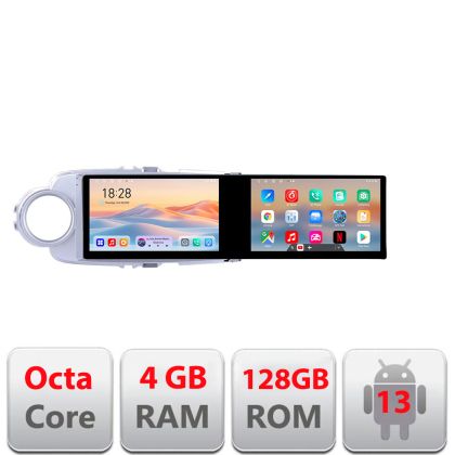 Navigatie Toyota Yaris 2010-2018 Edotec 8 core 4+128 10.5 inch Incell 1K android Wifi 5Ghz gps internet