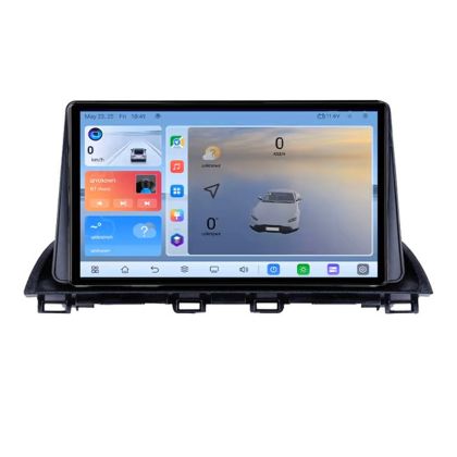 Navigatie Mazda 3 2014-2019 C-463 Android 8 Core 2.2 Ghz 8+128 Qled 1K ADAS 4G LTE GPS 360 KIT-463+EDT-E409V3