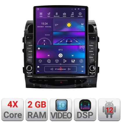 Navigatie Toyota Land Cruiser V8 L200 2009-2020 dedicata Android radio gps internet quad core 2+32 ecran vertical 9.7" kit-381-type-b+EDT-E708+kit-10-9