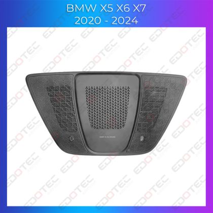 Lumini ambientale BMW X5 X6 X7 2020 - 2024 tweeter bord iluminat control din telefon sau sistemul original