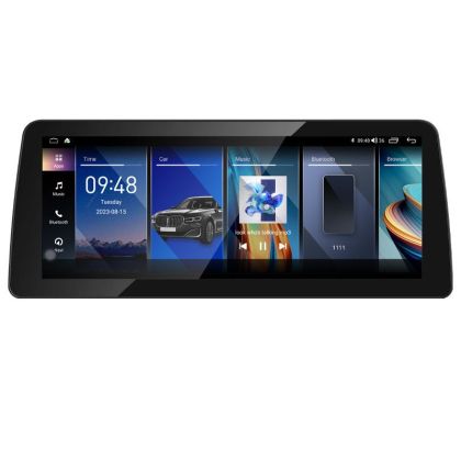 Navigatie dedicata BMW Seria 3 F30 CIC Lenovo Brillante ecran 12.3" 8+128 4G Qled internat BT carplay android auto