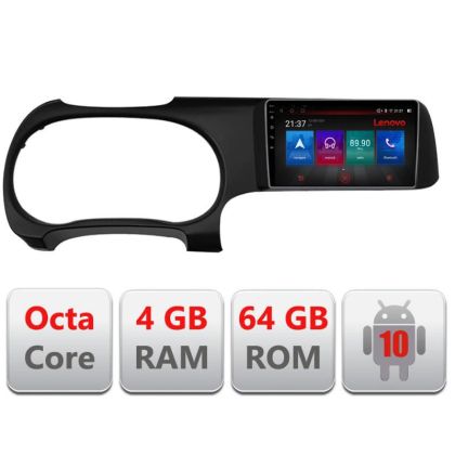 Navigatie Hyundai I10 2020 E-i10 Octa Core cu Android Radio Bluetooth Internet GPS WIFI DSP 4+64GB 4G RESIGILAT