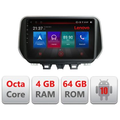 Navigatie Hyundai Tucson 2019- E-1135 Octa Core cu Android Radio Bluetooth Internet GPS WIFI DSP 4+64GB 4G RESIGILAT