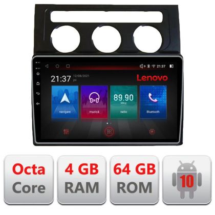 Navigatie VW Touran 2003-2009 clima automata E-touran2 Octa Core cu Android Radio Bluetooth Internet GPS WIFI DSP 4+64 RESIGILAT