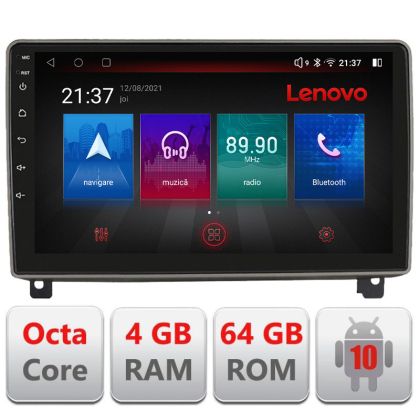 Navigatie Peugeot 407 2004-2011 4+64 GB Octa Core LTE Android radio gps internet KIT-407+EDT-E709 RESIGILAT