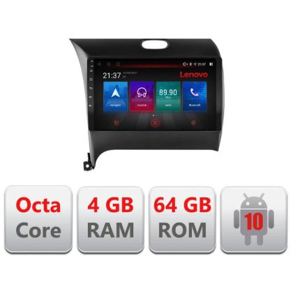 Navigatie Kia Cerato 2013-2017 E-1562 Octa Core cu Android Radio Bluetooth Internet GPS WIFI DSP 4+64GB 4G RESIGILAT