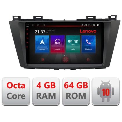 Navigatie Mazda 5 2010-2017 E-117 Octa Core cu Android Radio Bluetooth Internet GPS WIFI DSP 4+64GB 4G RESIGILAT