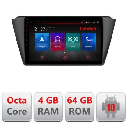 Navigatie Skoda Fabia 2015- E-541 Octa Core cu Android Radio Bluetooth Internet GPS WIFI DSP 4+64GB 4G RESIGILAT