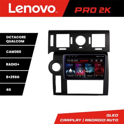 Navigatie Hummer H2 2002-2008 Lenovo 8 core QLED 2K 8+256 360 Android Waze USB Navigatie Internet Youtube Radio