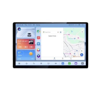 Navigatie dedicata Hummer H2  2008-2009 Edonav ecran 13" 1K 4+64 Android Waze USB Navigatie 4G 360 Toslink Youtube Radio KIT-H2 V2