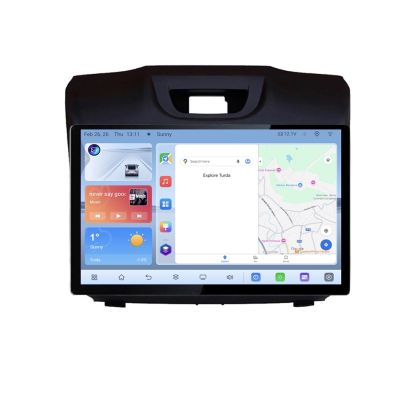 Navigatie dedicata Isuzu D-Max Quad Core N-2234 Edonav ecran 13" 1K 4+64 Android Waze USB Navigatie 4G 360 Toslink Youtube Radio V1