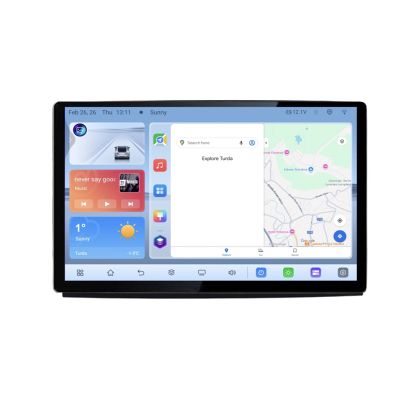 Navigatie dedicata Fiat ducato 2006- N-DUCATO Edonav ecran 13" 1K 4+64 Android Waze USB Navigatie 4G 360 Toslink Youtube Radio
