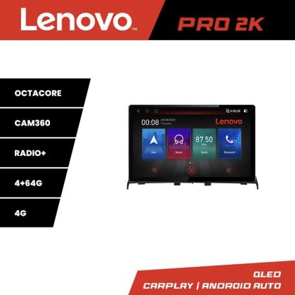 Navigatie Land Rover Freelander 2007-2015 Lenovo PRO 4+64 13 inch 2K android 4G DSP gps internet  Q