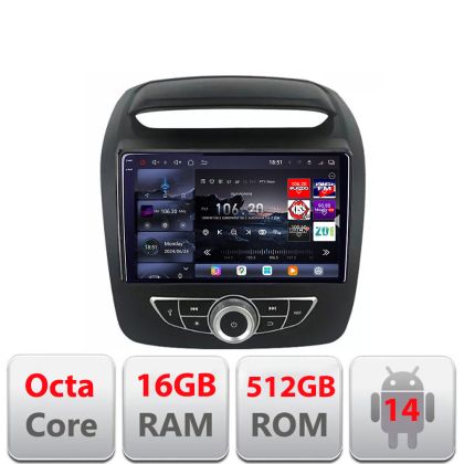 Navigatie Kia Sorento 2012-2015 masini cu navigatie de fabrica Android radio gps internet 8 core QLED 2K 16+512GB 360 Edotec