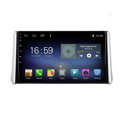 Navigatie Toyota Rav4 2018- F-RAV4 Octa Core cu Android Radio Bluetooth Internet GPS WIFI DSP 8+128GB 4G