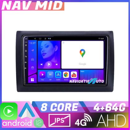 Navigatie Fiat Stilo KIT STILO EDOTEC-LITE Android Ecran 720P Octa Core 4+32 Carplay