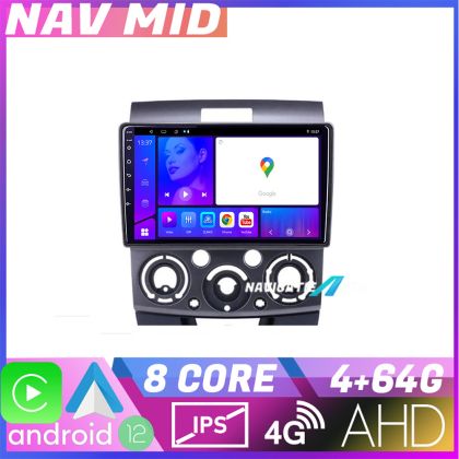 Navigatie Ford Ranger Mazda BT50 2007 2012 KIT RANGER EDOTEC-LITE Android Ecran 720P Octa Core 4+32 Carplay