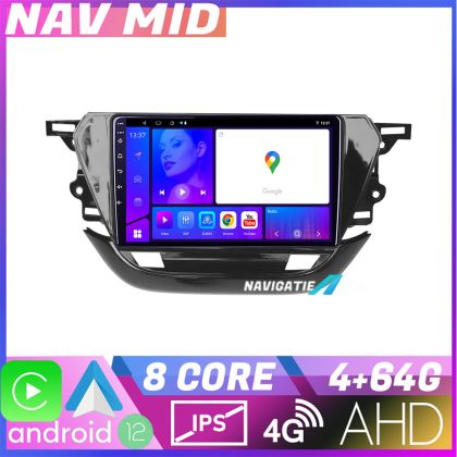 Navigatie Opel Corsa F 2019 EDOTEC-LITE Android Ecran 720P Octa Core 4+32 Carplay