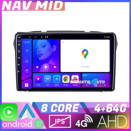 Navigatie Suzuki Alto 2009 2016 EDOTEC-LITE Android Ecran 720P Octa Core 4+32 Carplay