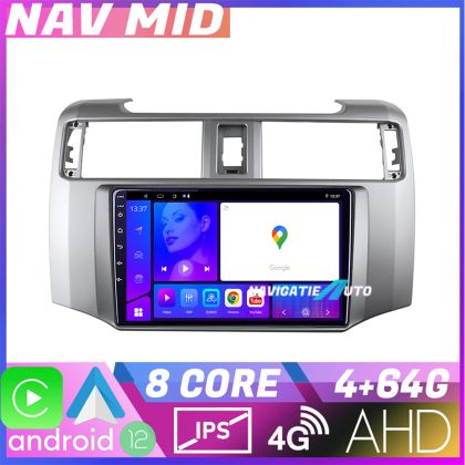 Navigatie Toyota 4runner 2009 2019 EDOTEC-LITE Android Ecran 720P Octa Core 4+32 Carplay