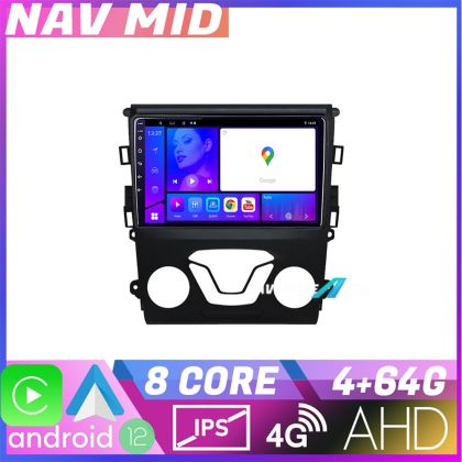 Navigatie Ford Mondeo 2013 2020 KIT 377 EDOTEC-LITE Android Ecran 720P Octa Core 4+32 Carplay