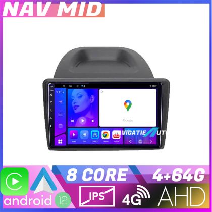 Navigatie Ford Fiesta 2012 2018 KIT 256 EDOTEC-LITE Android Ecran 720P Octa Core 4+32 Carplay