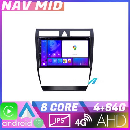 Navigatie Audi A6 Octa Core KIT 102 EDOTEC-LITE Android Ecran 720P Octa Core 4+32 Carplay