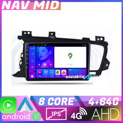 Navigatie Kia Optima 2011 2013 KIT 091 EDOTEC-LITE Android Ecran 720P Octa Core 4+32 Carplay