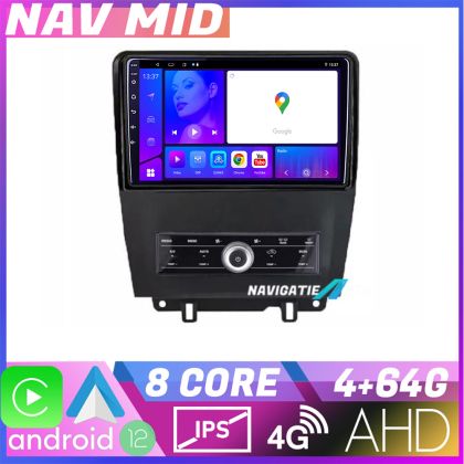 Navigatie Ford Mustang intre anii 2009 2014 EDOTEC-LITE Android Ecran 720P Octa Core 4+32 Carplay