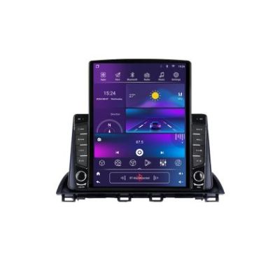 Navigatie Mazda 3 2014-2019 G-463 ecran tip TESLA 9.7" cu Android Radio Bluetooth Internet GPS WIFI 4+32GB DSP 4G Octa
