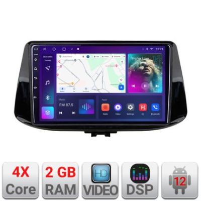 Navigatie Hyundai I30 2017- A-1041  2+32 GB Android Waze USB Navigatie Internet Youtube Radio