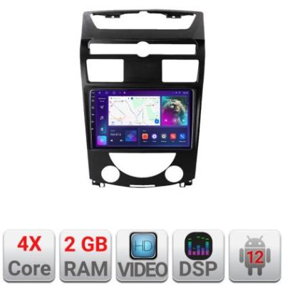 Navigatie Ssang Yong Rexton 2006-2013 A- rexton07  2+32 GB Android Waze USB Navigatie Internet Youtube Radio