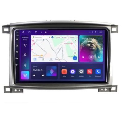 Navigatie Toyota Land Cruiser L100 2002-2008 A-L100  2+32 GB Android Waze USB Navigatie Internet Youtube Radio