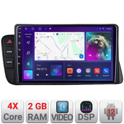 Navigatie Audi A4 2008-2016 NON-MMI A-A4  2+32 GB Android Waze USB Navigatie Internet Youtube Radio