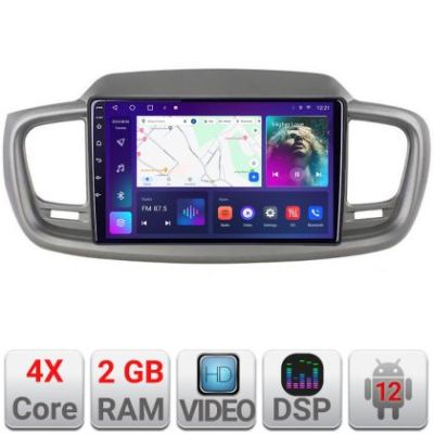 Navigatie Kia Sorento 2015-2018 A-6528  2+32 GB Android Waze USB Navigatie Internet Youtube Radio