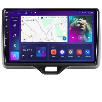 Navigatie Toyota Yaris 2020- Android radio gps internet 2+32 kit-yaris2020+EDT-E210