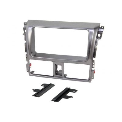 Connects2 CT23TY40 2DIN Kit Rama Toyota Vios 2013 Gri argintiu