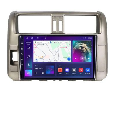 Navigatie Toyota Prado 2010-2013 C-347 Android Octa Core Ecran 2K QLED GPS 4G 4+32GB 360 KIT-347+EDT-E410-2K