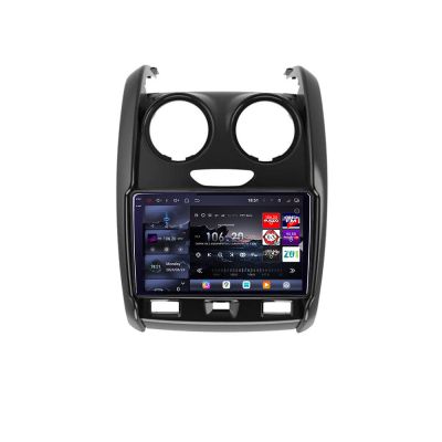 Navigatie Dacia Duster 2012-2019 Edotec Kit-157 8 core QLED 2K 12+256GB 360 Android Waze USB Navigatie Internet Youtube Radio